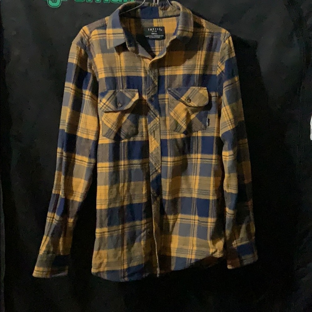 Blue Yellow Flannel
